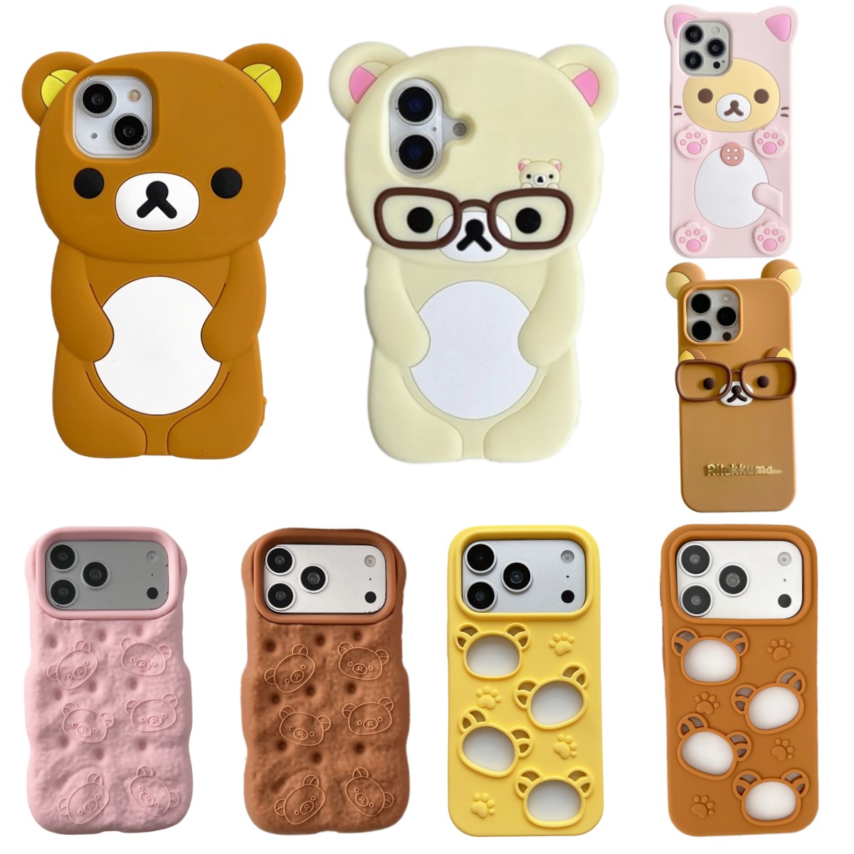 Phone Cases For Iphone 13 - So Cute 3D Cartoon Teddy Bear