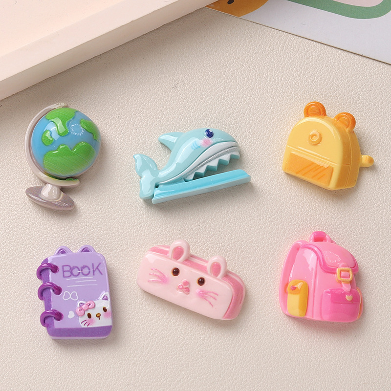 Phone Cases Websites - 10/100PCS Travel Series Globe Schoolbag DIY
