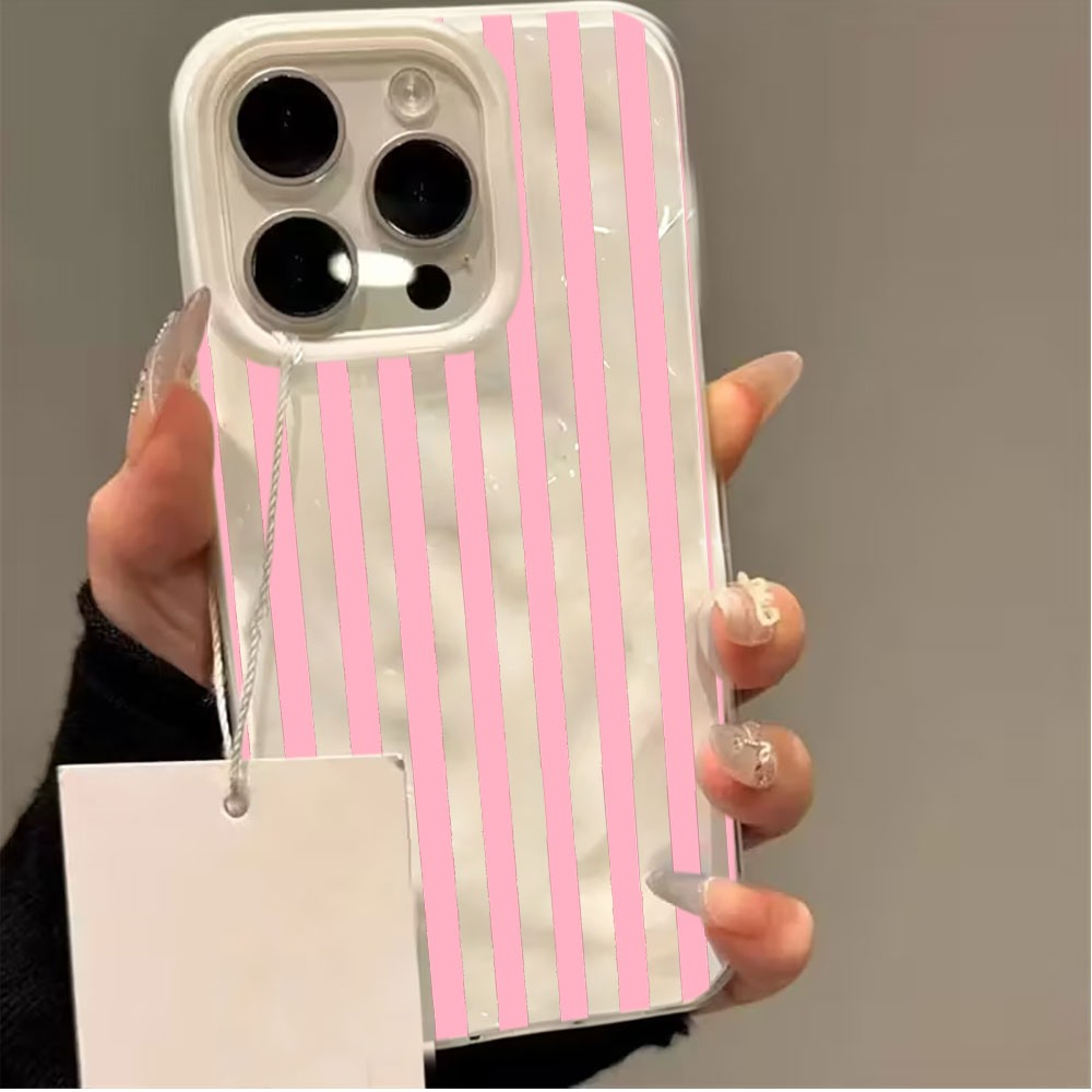 Phone Cases Iphone - Minimalist Wrinkle Macaron Soft Phone Case
