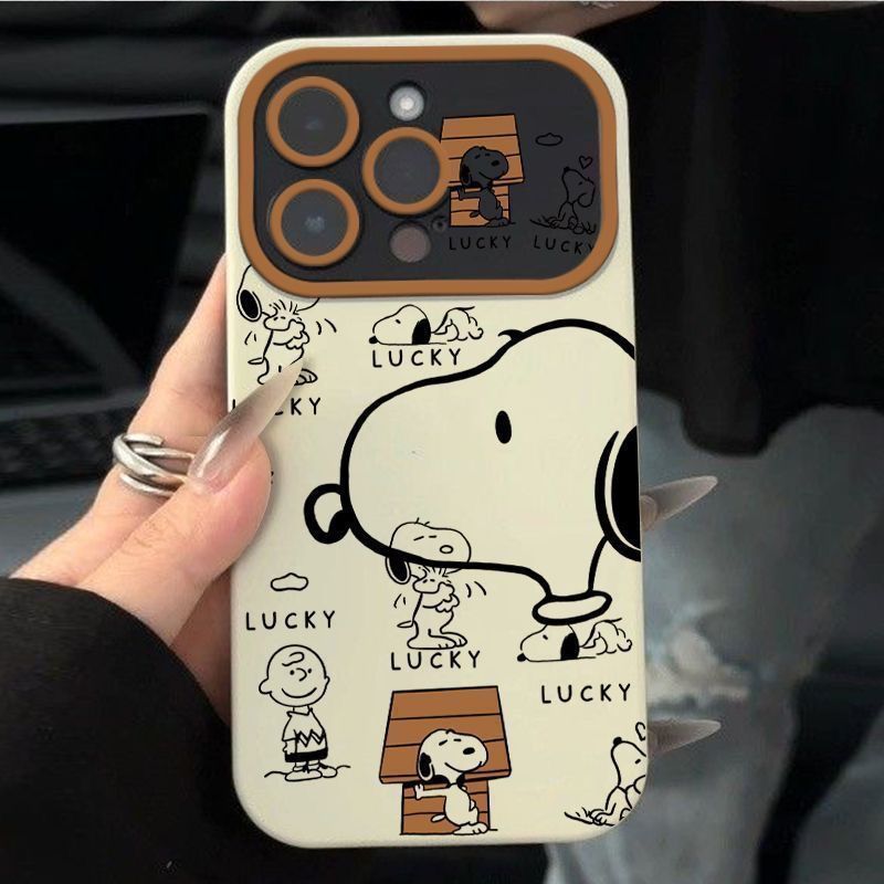 Phone Cases Japanese - New Cute Anime Peripheral Snoopy TPU