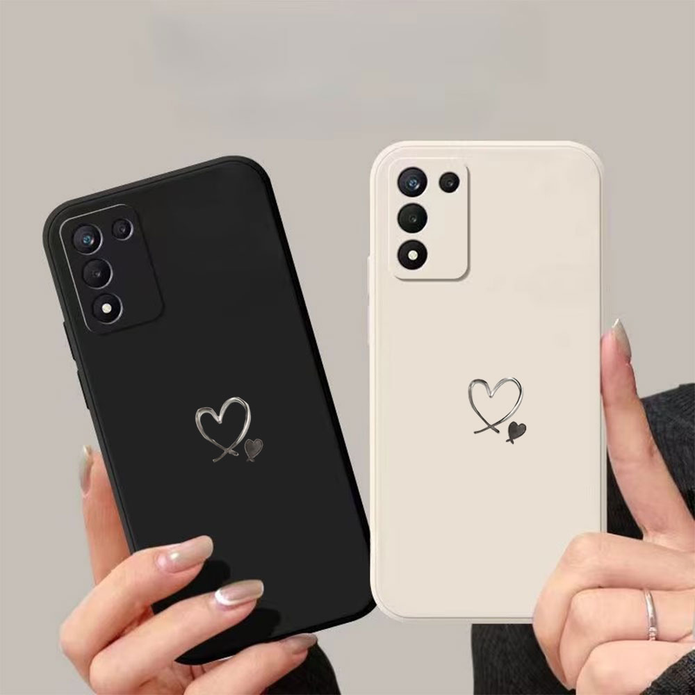 Phone Cases Samsung S23 - Love Heart Print Anti-Drop Phone Case