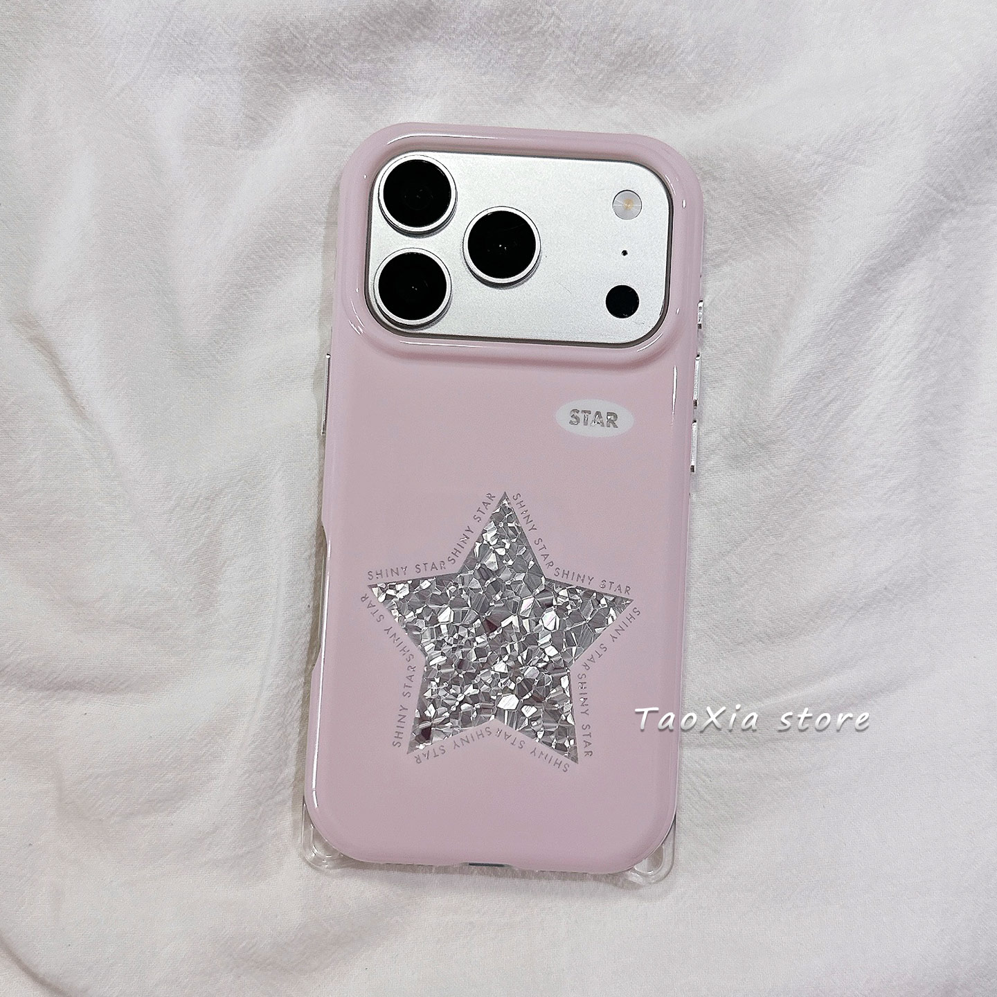 Korean Ins Pink Angel Wings St - Phone Cases Korean recension och pris