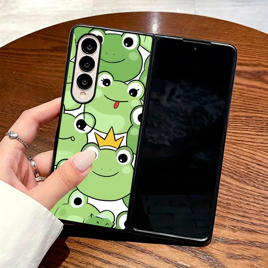 Full Cover Frog Design Phone C - Phone Cases Z Flip 7 recension och pris