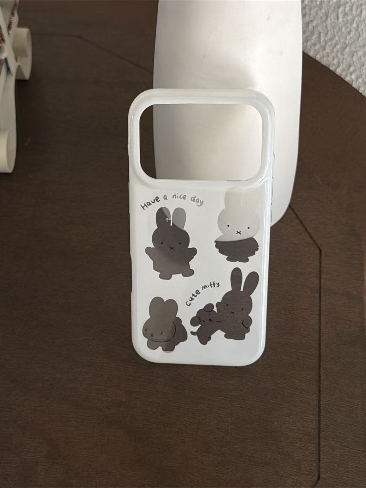 Cute Hollow Miffy Rabbit Soft  - Phone Cases Girly recension och pris