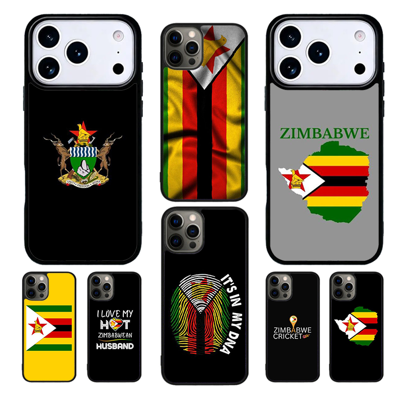 Zimbabwe Flag Pattern Phone Ca - Phone Cases Zimbabwe recension och pris