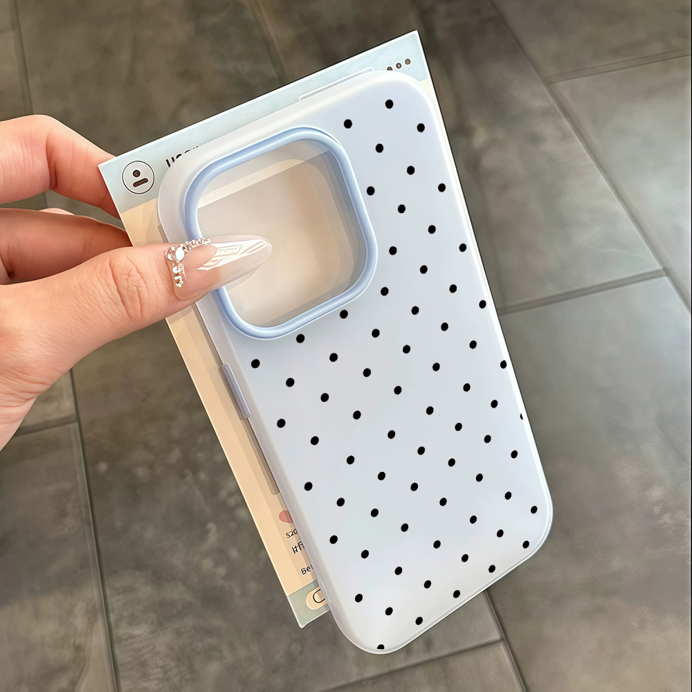 Minimalist Polka Dot Dustproof - Phone Cases Samsung S23 recension och pris