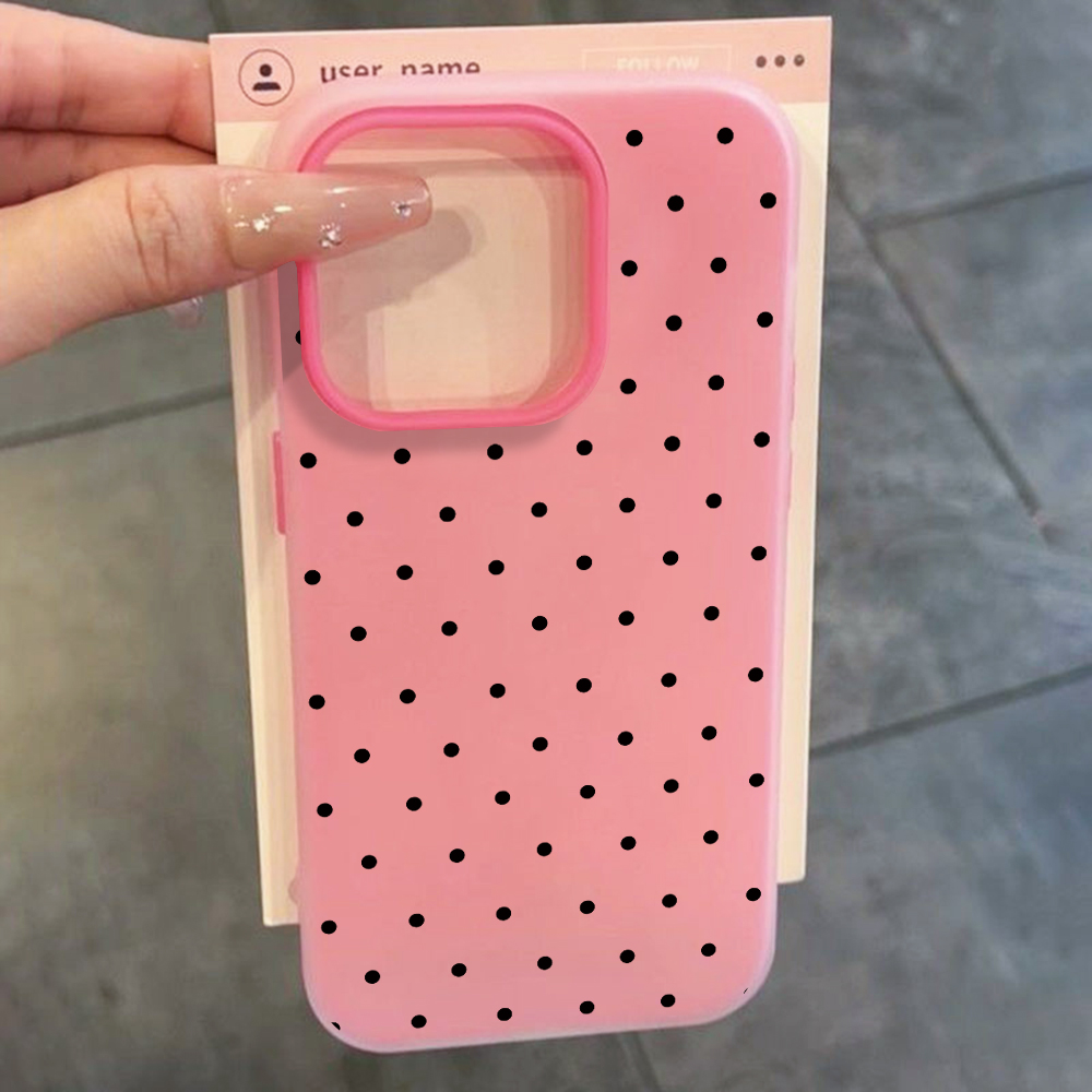 Minimalist Polka Dot Dustproof - Phone Cases Samsung S23 recension och pris