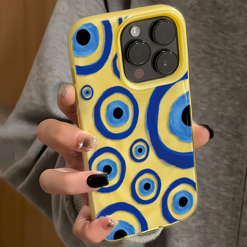 Blue Evil Eye 3D Jelly Water R - Phone Cases Girly recension och pris