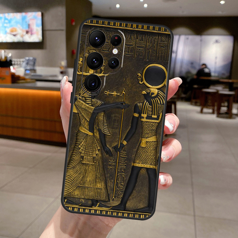 Egypt Pharaoh Mural Phone Case - Phone Cases Egypt recension och pris