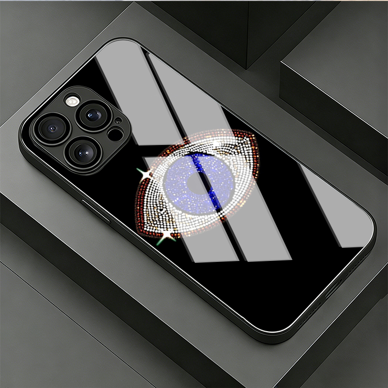 Vogue Dark Blue Eyes Tempered  - Phone Cases Vogue recension och pris