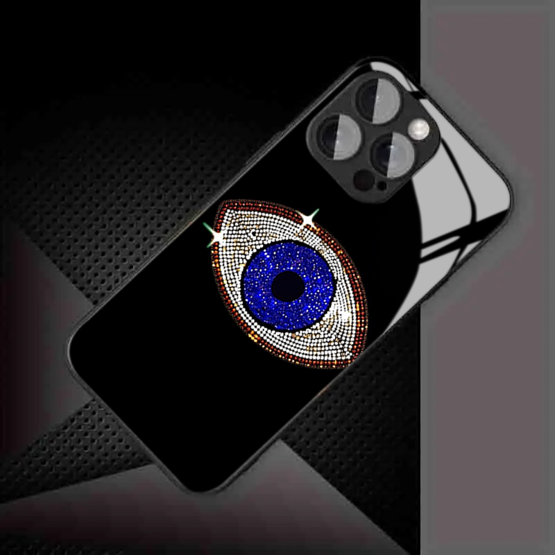 Vogue Dark Blue Eyes Tempered  - Phone Cases Vogue recension och pris