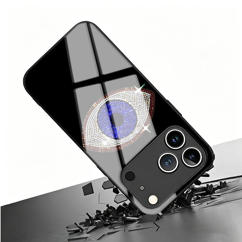 Vogue Dark Blue Eyes Tempered  - Phone Cases Vogue recension och pris