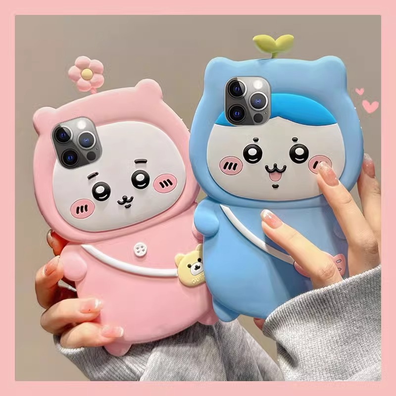3D Chiikawa Flower Silicone Ph - Phone Cases Japanese recension och pris