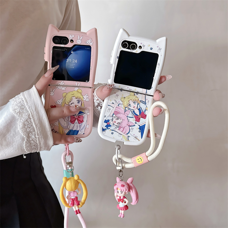 Cute Cartoon Japan Anime Sailo - Phone Cases Z Flip 7 recension och pris