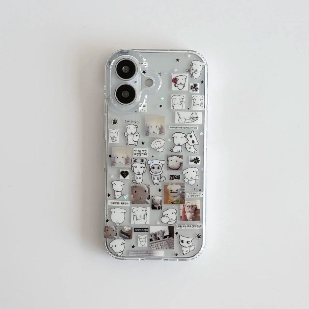 Kawaii Puppy Illustration Glit - Phone Cases Kawaii recension och pris