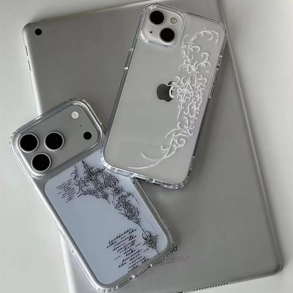 Korean Ins Advanced Niche Patt - Phone Cases Korean recension och pris
