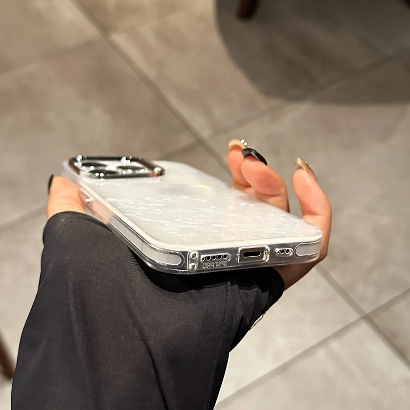 Aurora Glitter Shell Case for  - Gradient Color Case recension och pris