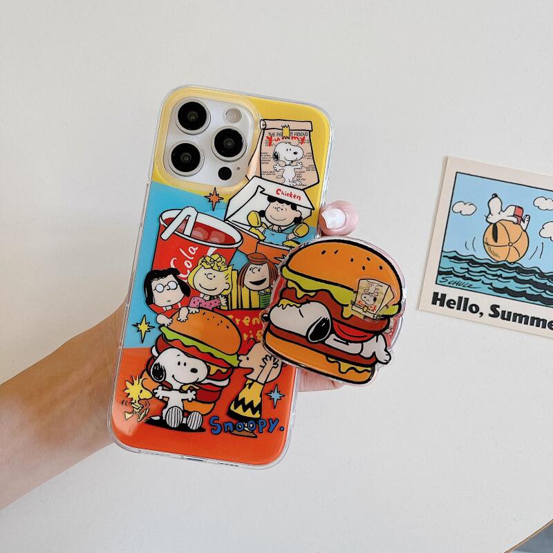 Snoopy Cartoon Magnetic Kickst - Phone Cases Japanese recension och pris