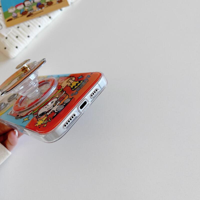 Snoopy Cartoon Magnetic Kickst - Phone Cases Japanese recension och pris