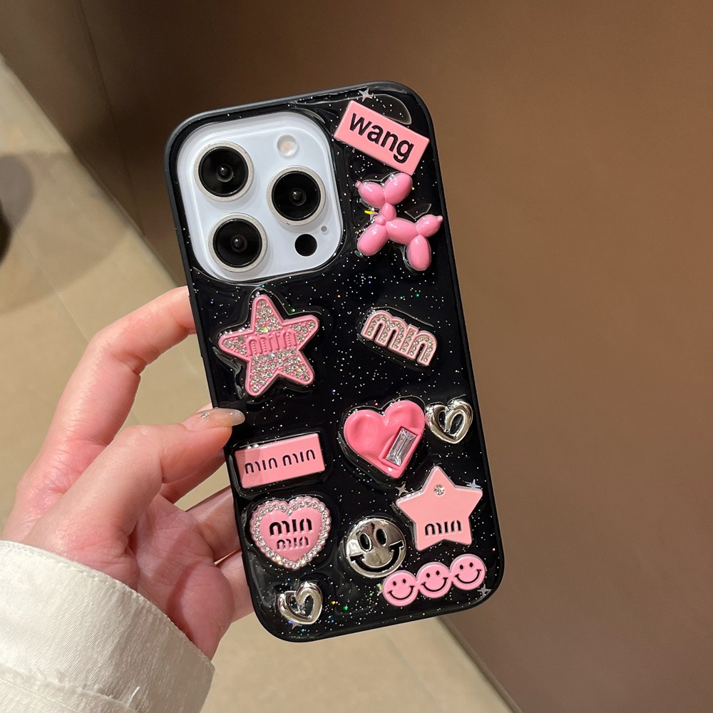 Cute 3D Love Heart Y2K Star Sp - Phone Cases Dior recension och pris