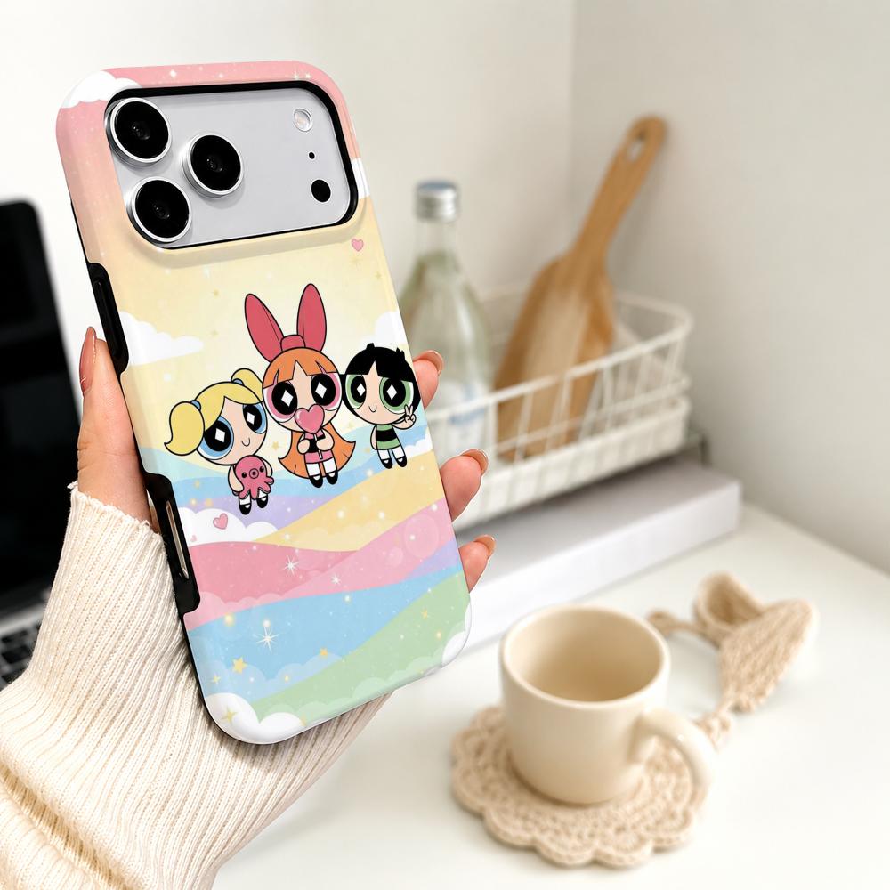 Anime P-Powerpuff Girls Phone  - Phone Cases Girly recension och pris