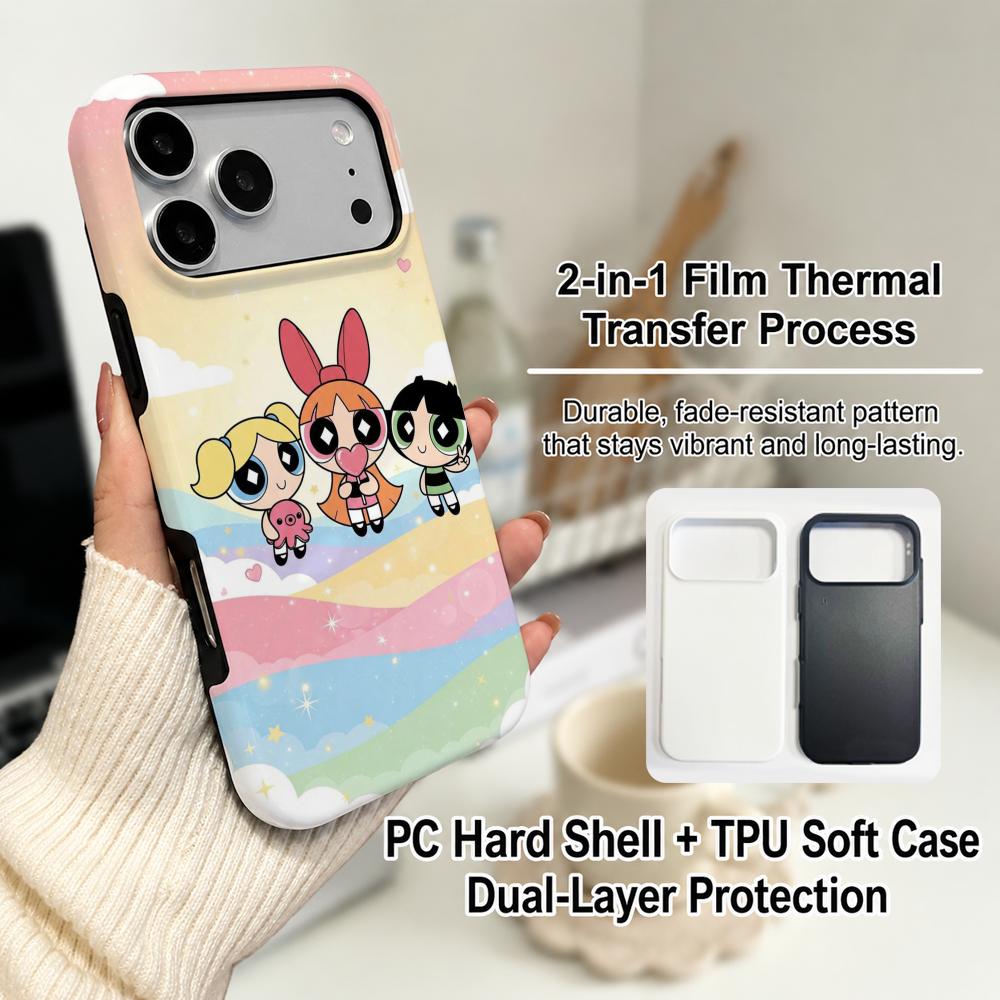 Anime P-Powerpuff Girls Phone  - Phone Cases Girly recension och pris