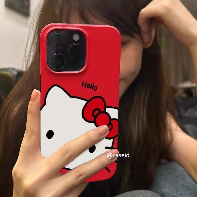 Cartoon Cute Cat Apple Core Ph - Phone Cases Japanese recension och pris