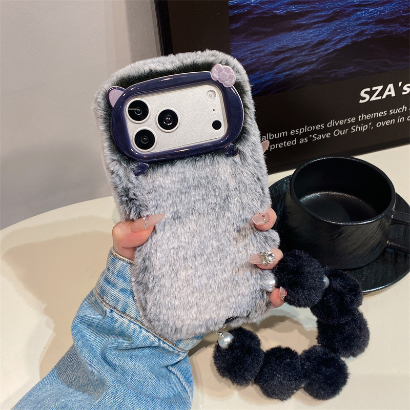Luxury Solid Colors Furry Plus - Phone Cases For Iphone 13 recension och pris