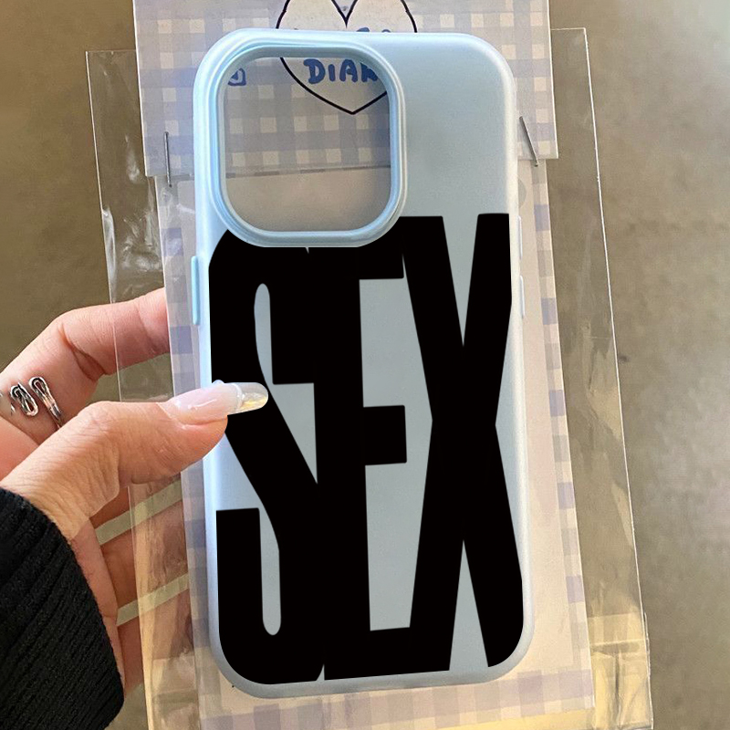 Stylish English Letter Sex Pri - Phone Cases Girly recension och pris
