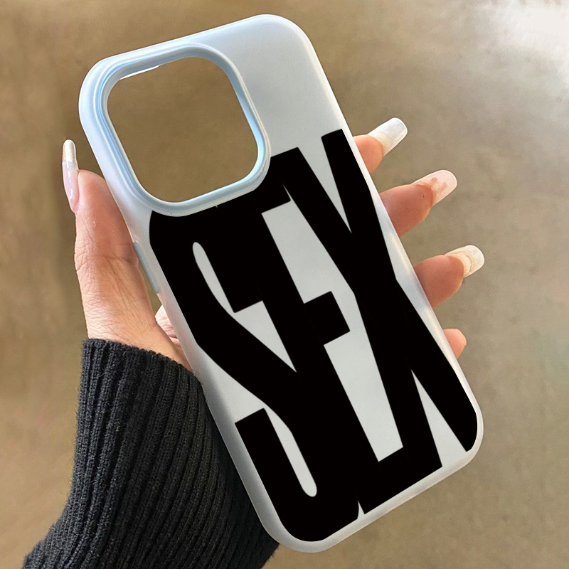 Stylish English Letter Sex Pri - Phone Cases Girly recension och pris