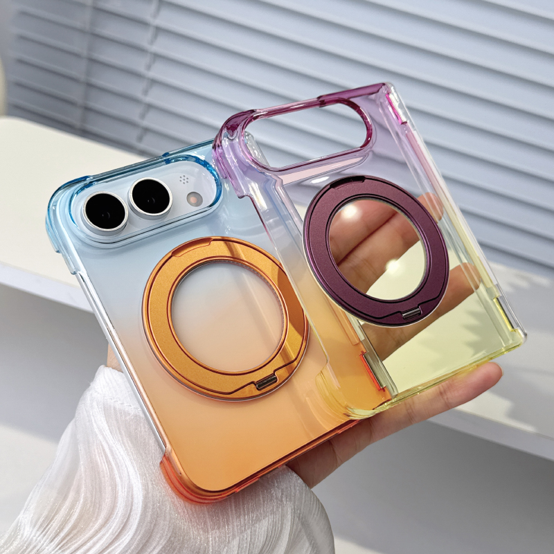 For Magsafe Magnetic 360°Rotat - Gradient Color Case recension och pris