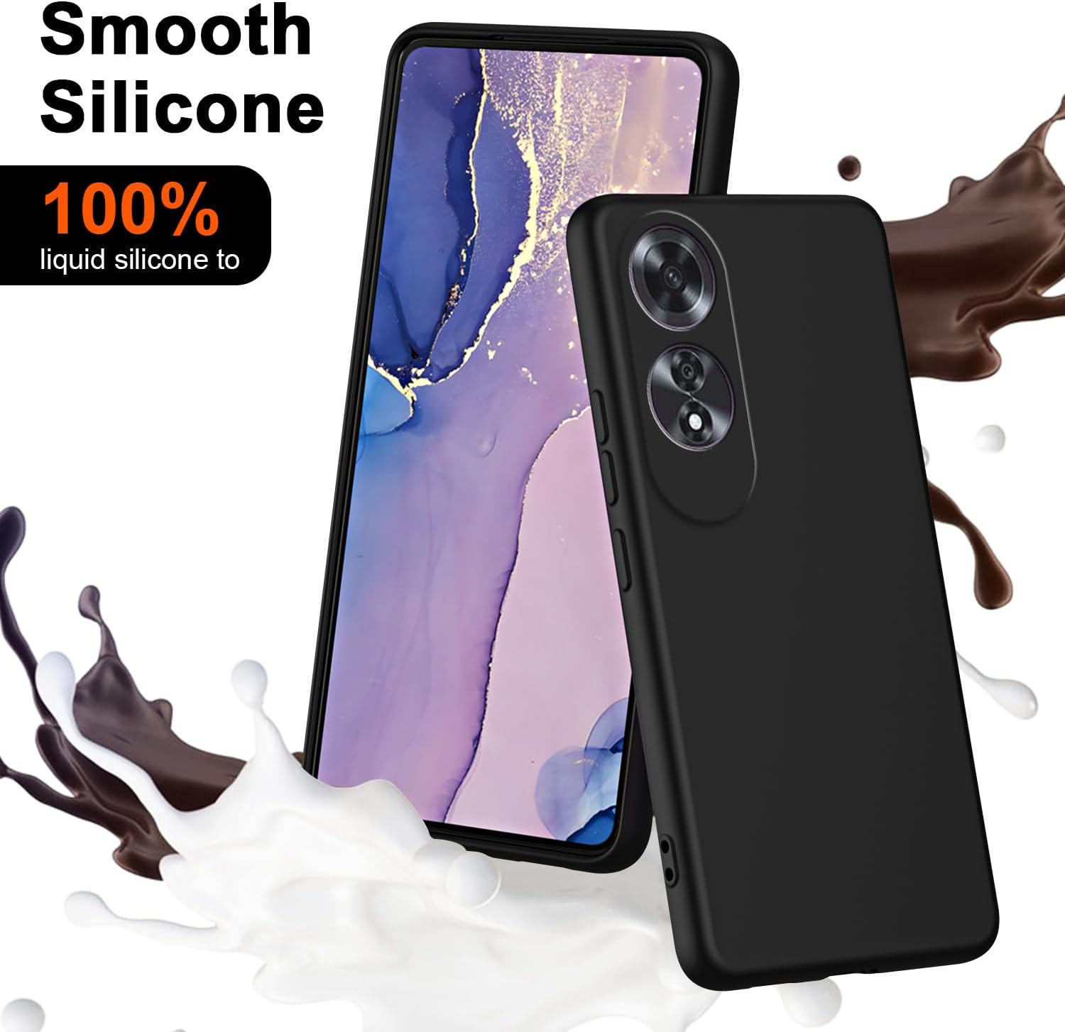 Flexible Liquid Silicone TPU C - Phone Cases Aviation recension och pris
