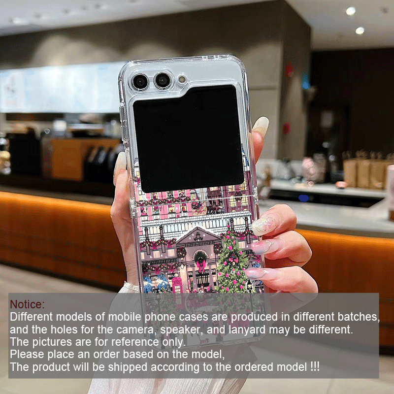 Rural Building Snow Scenery Ch - Phone Cases Z Flip 7 recension och pris