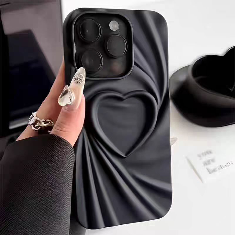 Fashion Fold Wrinkle 3D Love H - Phone Cases Dior recension och pris