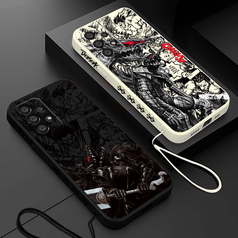 Hot Anime Berserk Zodd Guts Co - Phone Cases Samsung recension och pris