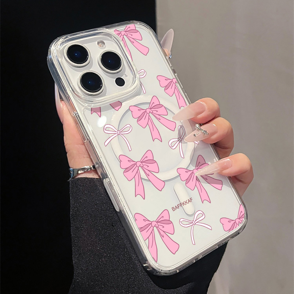 Pink Bow Coquette Girly Series - Phone Cases Girly recension och pris