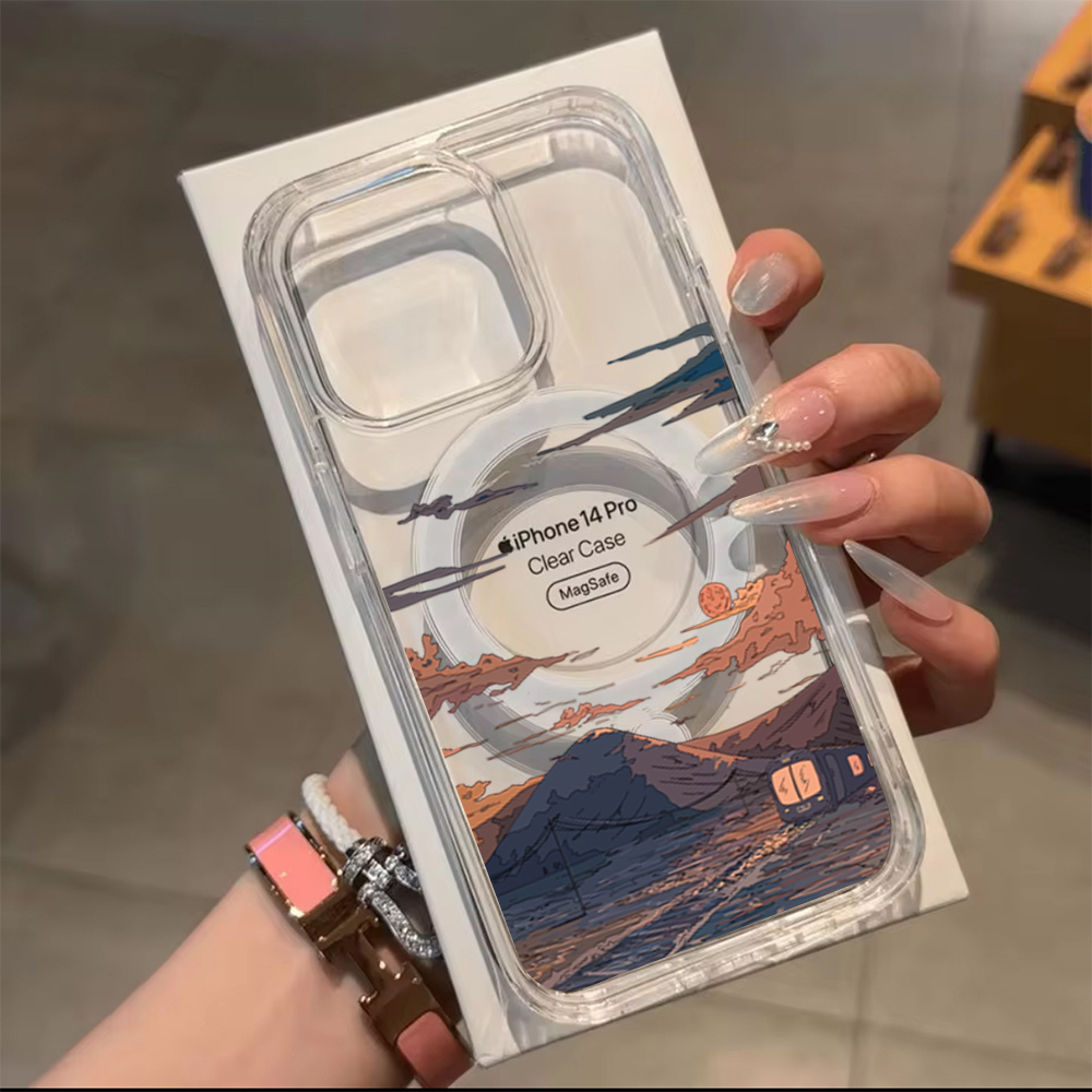 Sunset Pattern Fashion Phone C - Phone Cases Trendy recension och pris