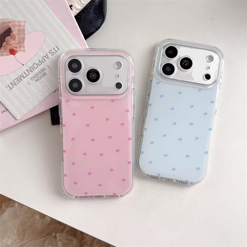 Korean Ins Girl Simple Blue Pi - Phone Cases Girly recension och pris