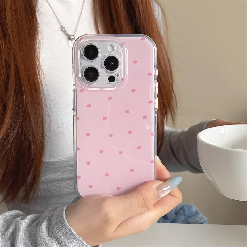 Korean Ins Girl Simple Blue Pi - Phone Cases Girly recension och pris