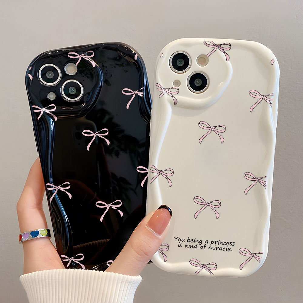 Bow Wavy Edge Phone Case For S - Phone Cases Dior recension och pris