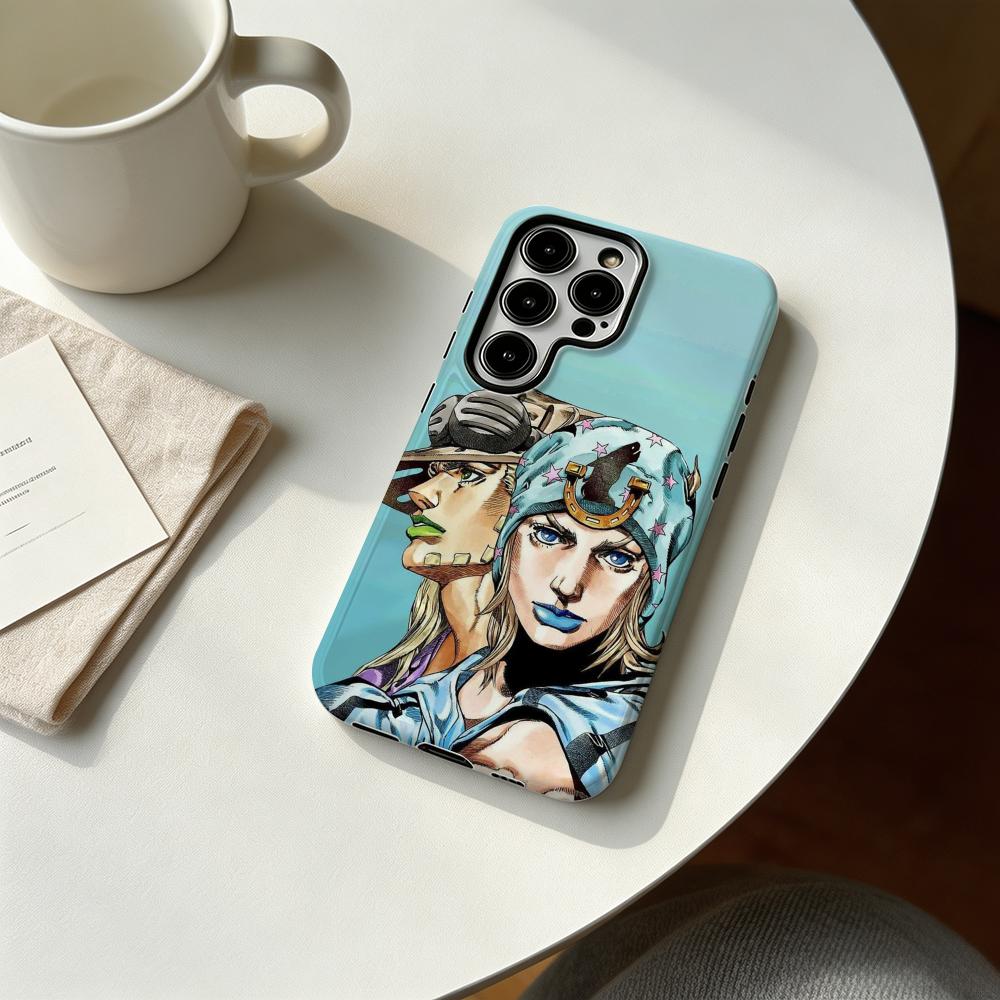 Hot cool Anime J-JOJO Steel Ba - Phone Cases Samsung S23 recension och pris