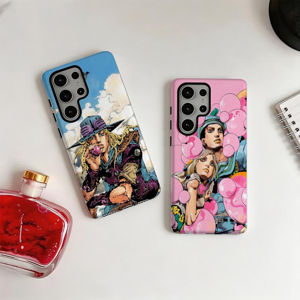 Hot cool Anime J-JOJO Steel Ba - Phone Cases Samsung S23 recension och pris