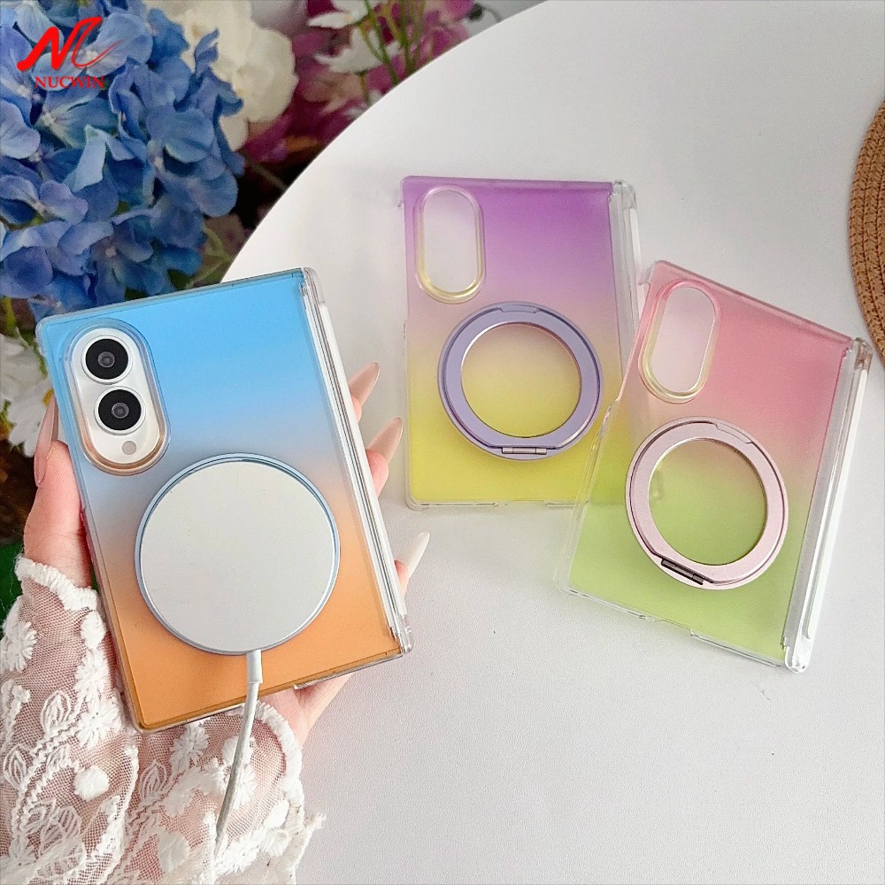 Colorful Gradient 360° Rotatin - Gradient Color Case recension och pris