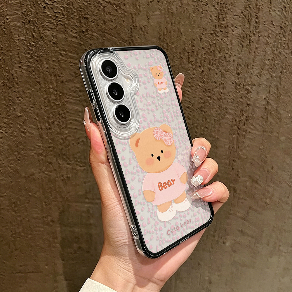 Cute Bear Two-in-one Phone Cas - Phone Cases Samsung recension och pris