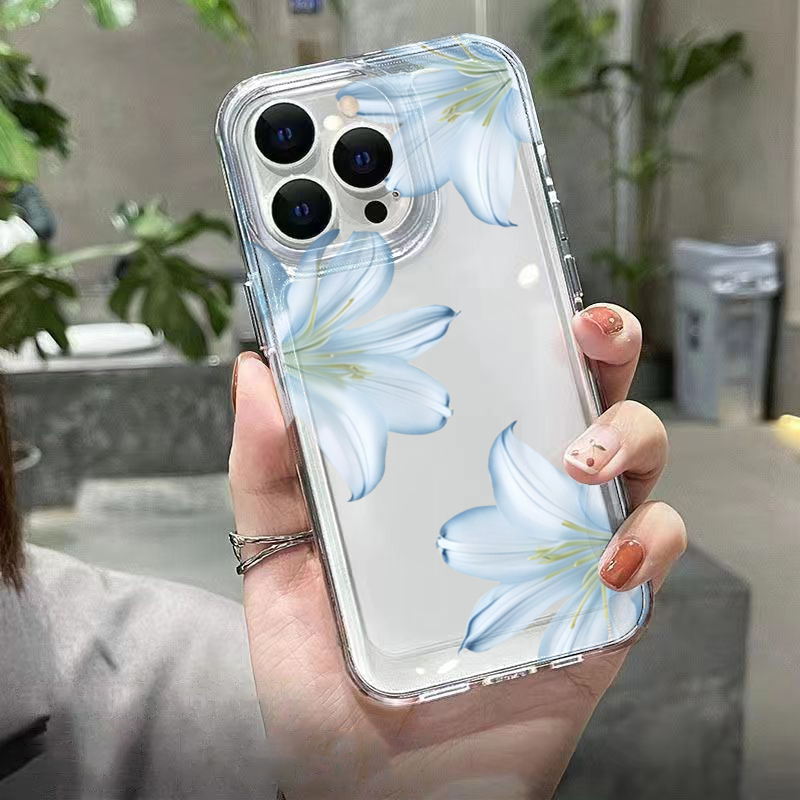 Fashion Exquisite White Lily F - Phone Cases Trendy recension och pris