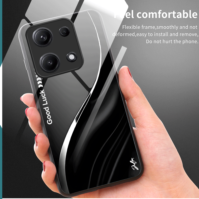 Hard Tempered Glass Case For O - Gradient Color Case recension och pris
