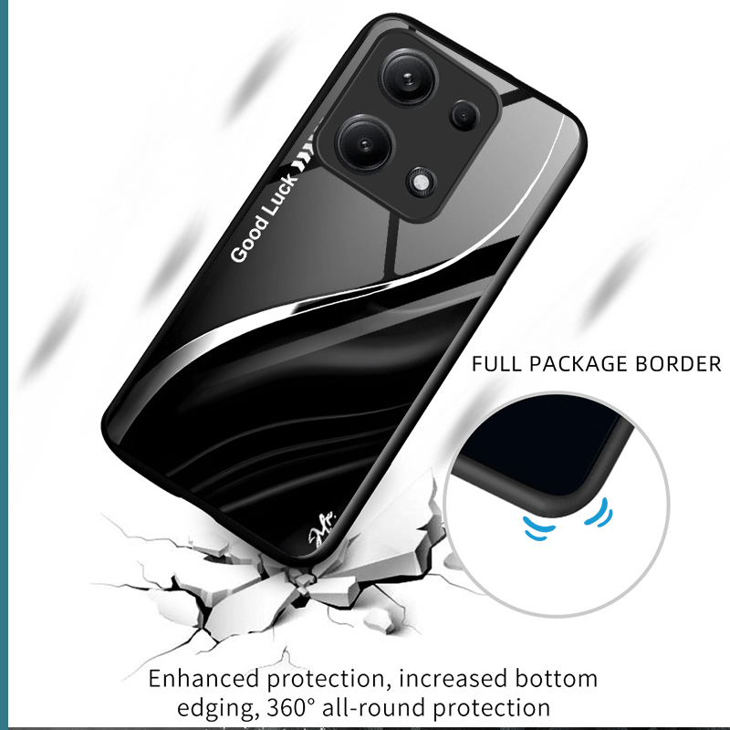 Hard Tempered Glass Case For O - Gradient Color Case recension och pris