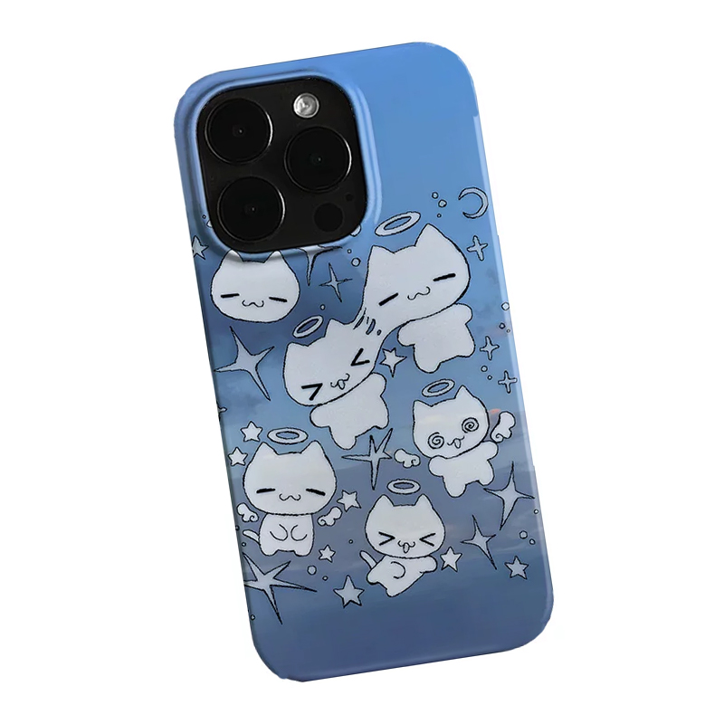 Japanese Manga Cat Art Advance - Phone Cases Japanese recension och pris