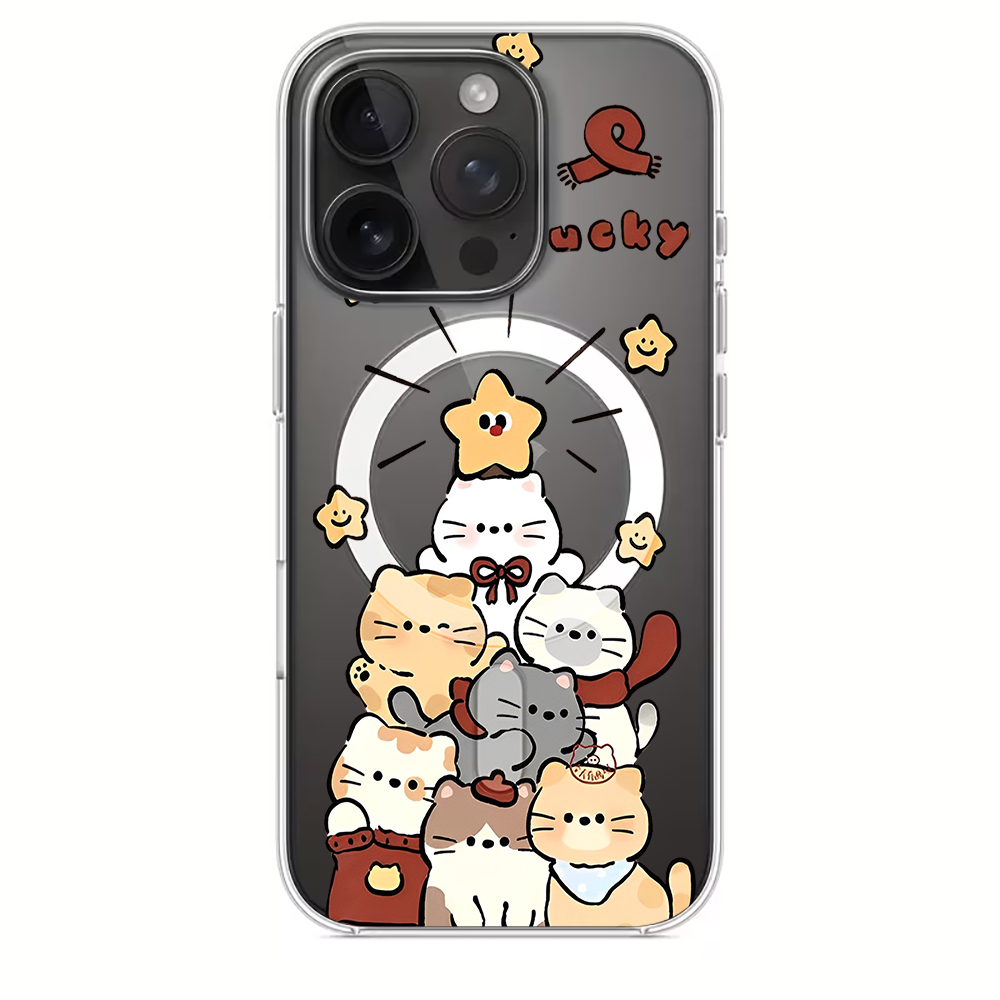 Cute Cartoon Kitten Print Comp - Phone Cases Iphone 12 recension och pris