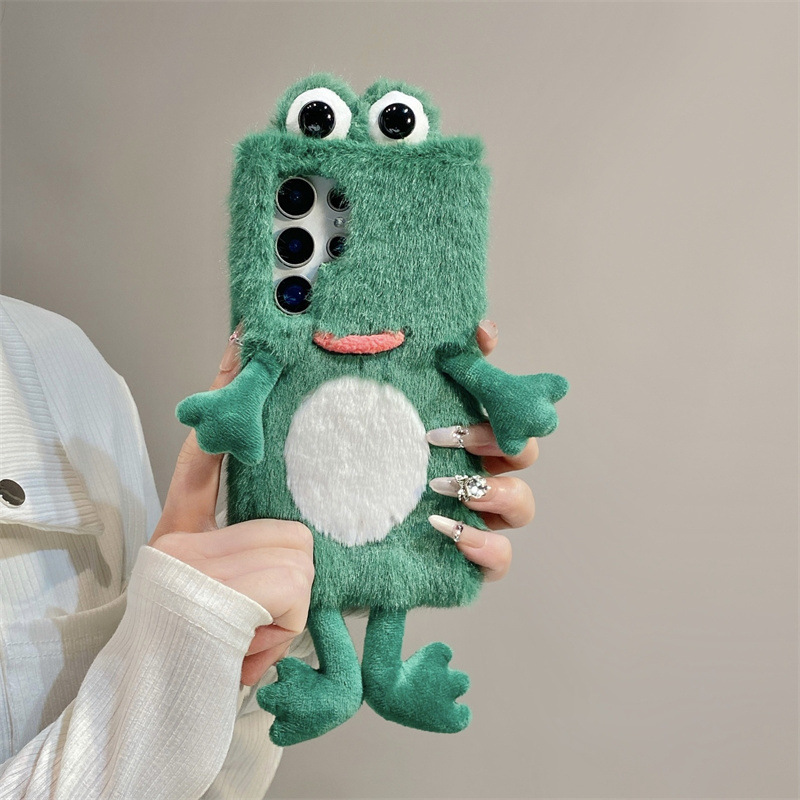 Plush Frog Phone Case, Cute Gr - Phone Cases Samsung recension och pris